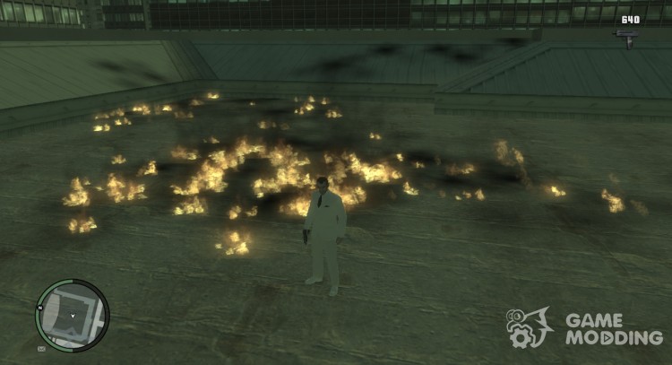 Огненные пули для GTA 4