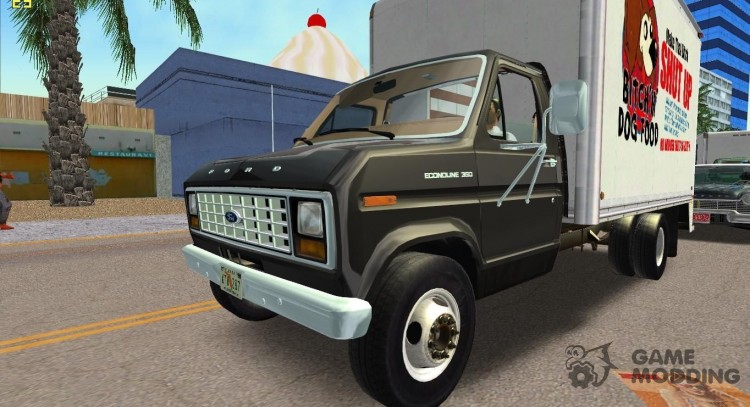 Ford E-350 1988 cube truck v1.0 para GTA Vice City