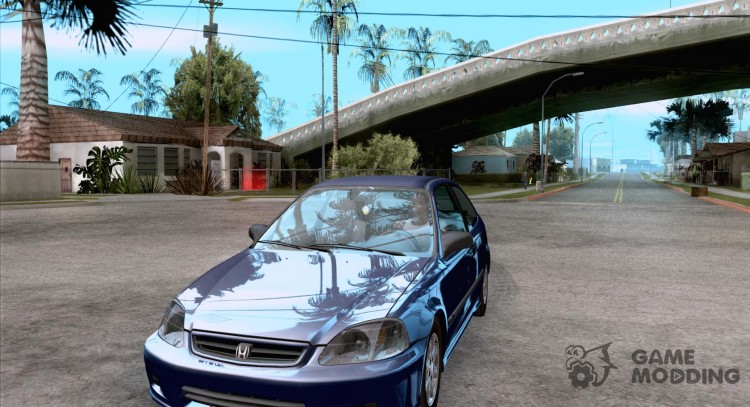Honda Civic Tuneable для GTA San Andreas