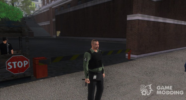 Охранник из Gta 5 для GTA San Andreas