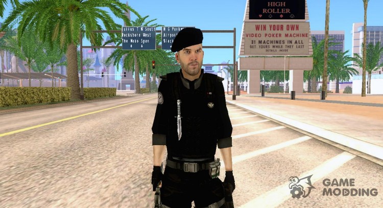 Capitan MacTavish FBI agent para GTA San Andreas