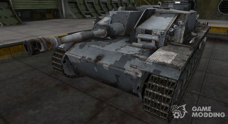 Камуфлированный скин для StuG III для World Of Tanks