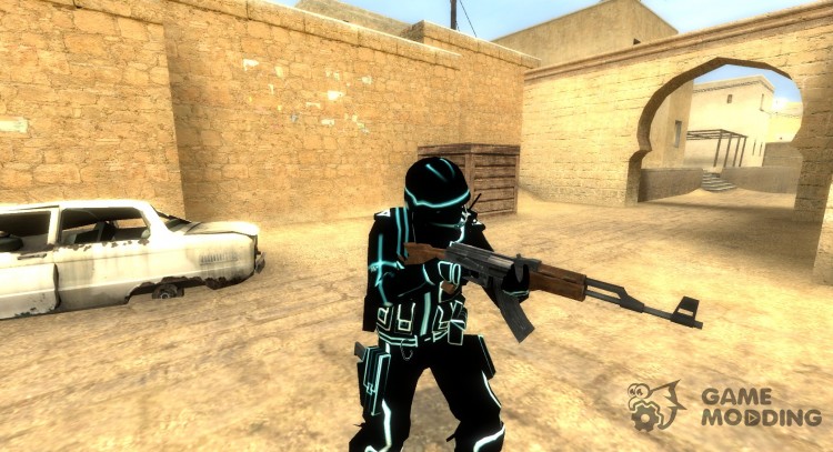 Urban Tron (ANIMATED) for Counter-Strike Source