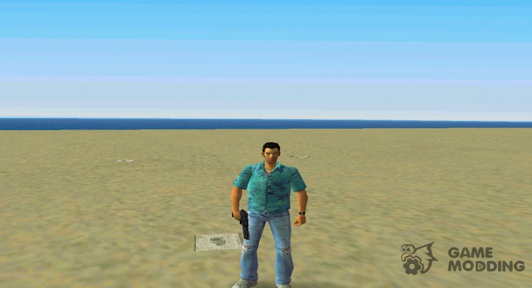 Skin with new jeans for GTA Vice City