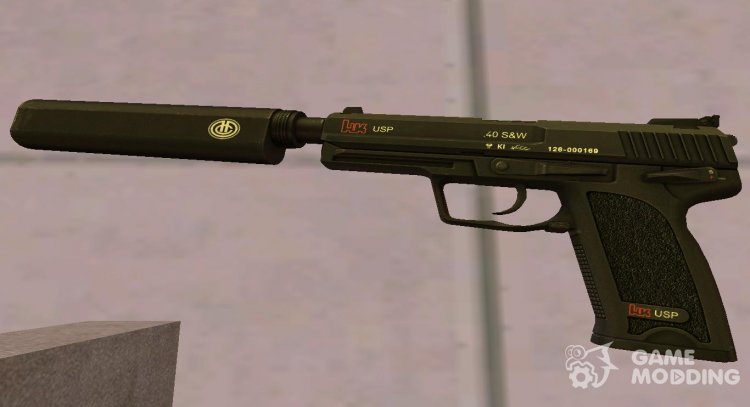 USP Pistol Suppressed para GTA San Andreas