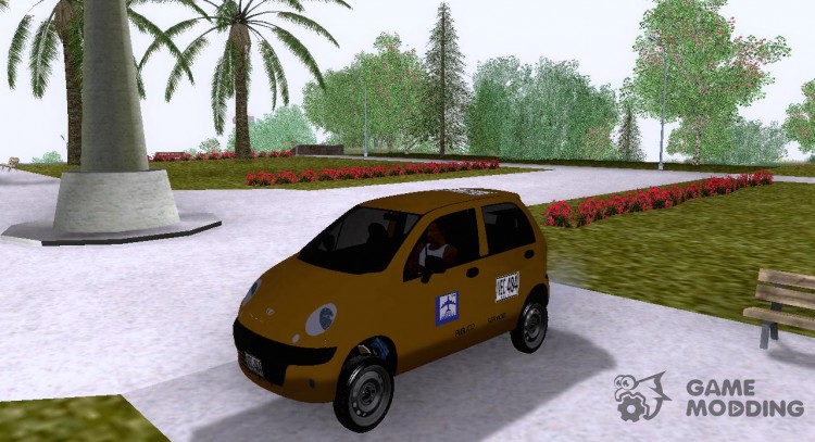 Daewoo Matix Taxi for GTA San Andreas