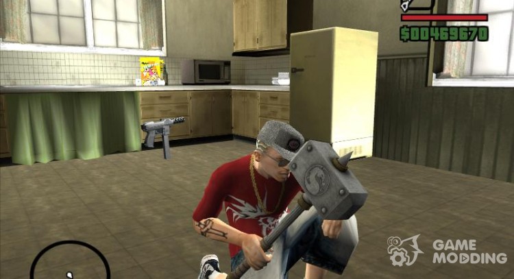 Mortal Kombat Shao Kahn's hammer for GTA San Andreas