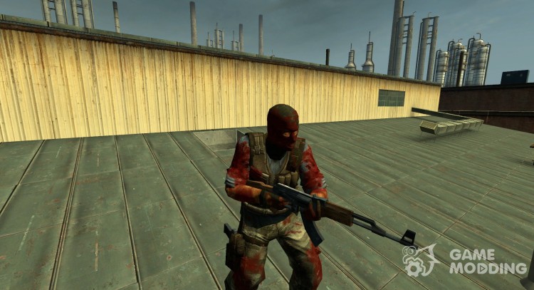 Las pieles de los terroristas de zombies para Counter-Strike Source