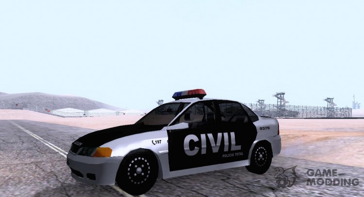 Vectra RS de la policía civil para GTA San Andreas