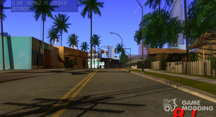 Цифровой спидометр для GTA San Andreas