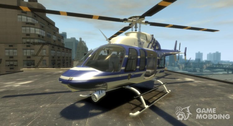 Bell 407 LCPD Final для GTA 4