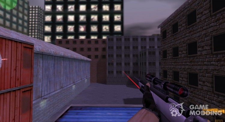 Scout con el laser para Counter Strike 1.6