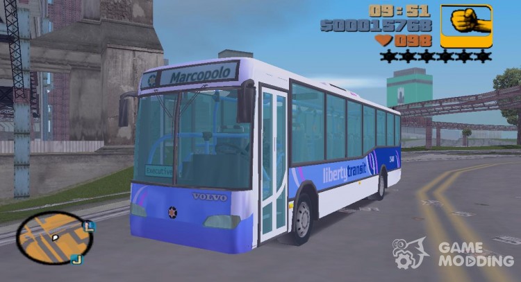 Marcopolo Viale para GTA 3