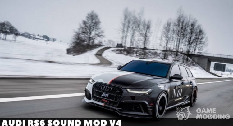 Audi RS6 Sound Mod v4 for GTA San Andreas