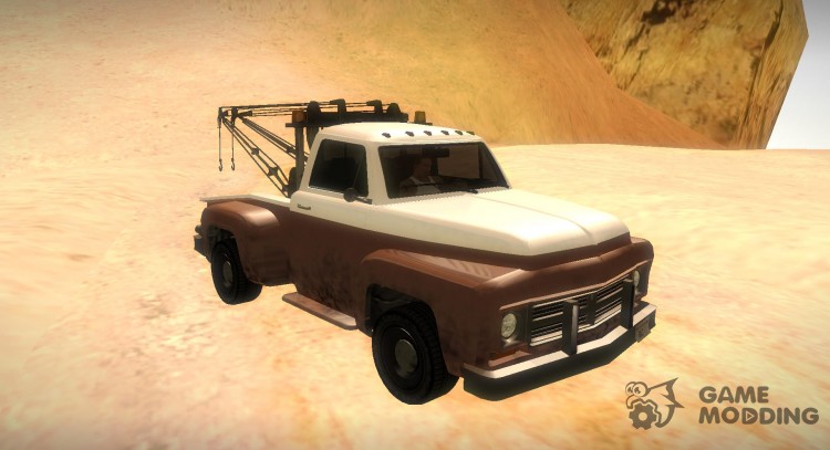GTA V Tow Truck Cleaned для GTA San Andreas