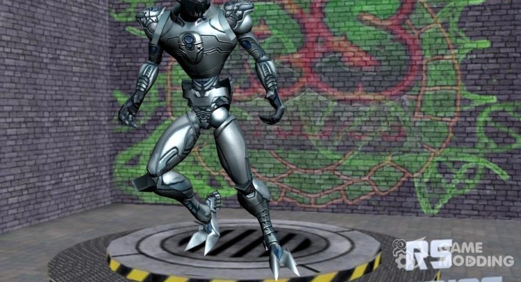 Ultron from Marvel - Ultimate Alliance (Normal Map Plugin) para GTA San Andreas