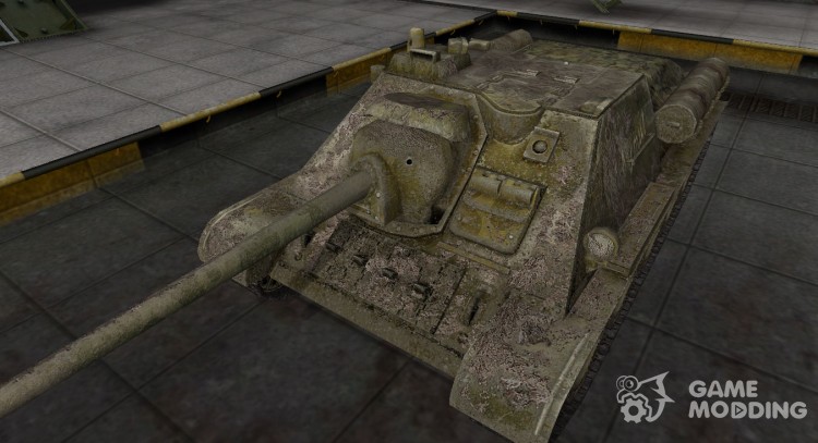 Casco de camuflaje, el su-85 para World Of Tanks