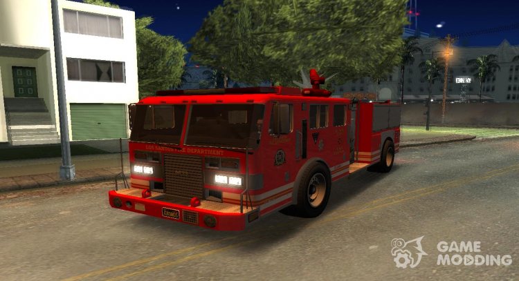 GTA V MTL Firetruck (EML) for GTA San Andreas