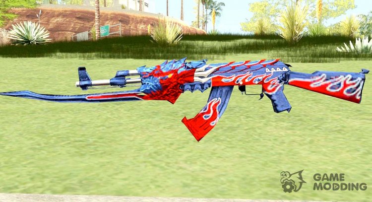 AK-47 (la Bestia Prime) para GTA San Andreas