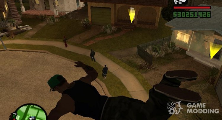 The player's abilities for GTA San Andreas