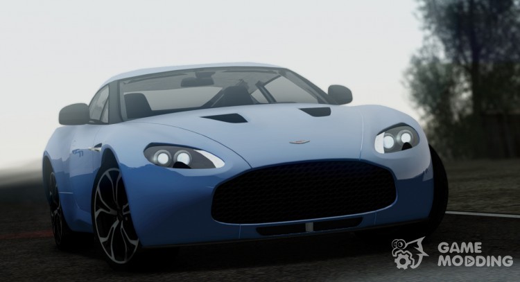 El Aston Martin V12 Zagato 2012 IVF para GTA San Andreas