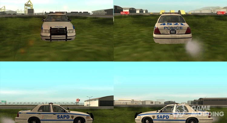 SAPD POLICE para GTA San Andreas
