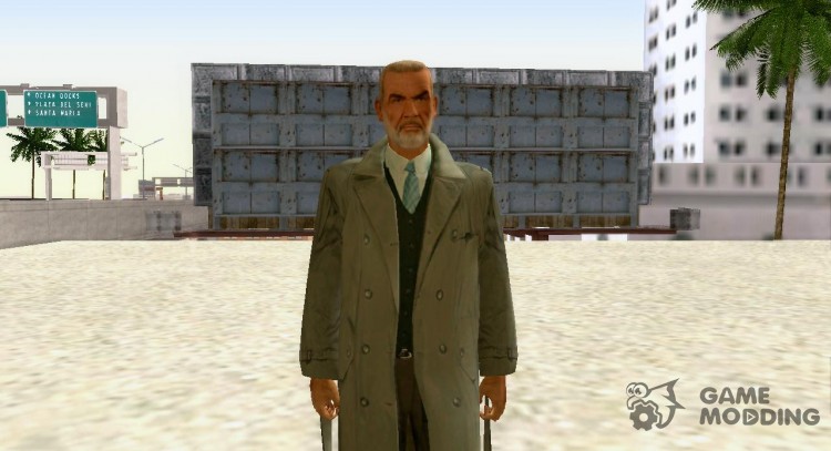 Sean Connery for SA v1.1 для GTA San Andreas