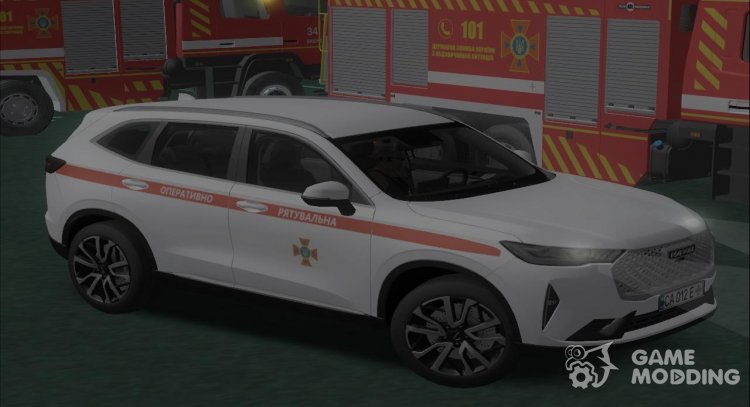 Haval Jolion 2021 State Emergency Service of Ukraine for GTA San Andreas