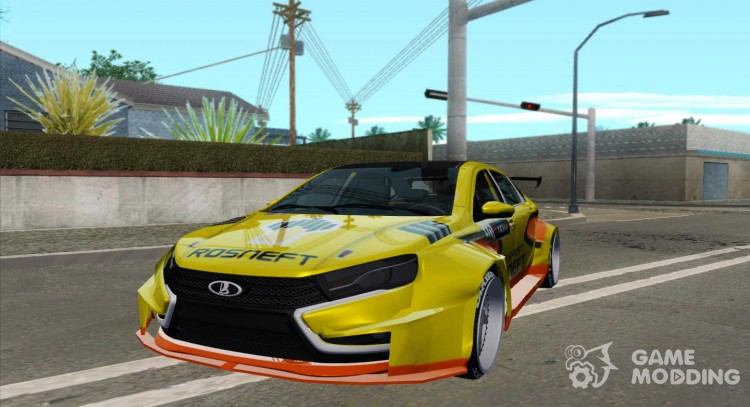 Lada Vesta Wtcc для GTA San Andreas