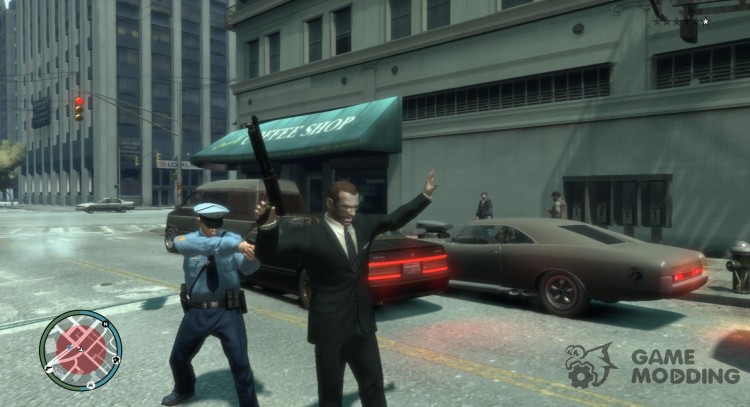 Arrest for carrying a weapon for GTA 4