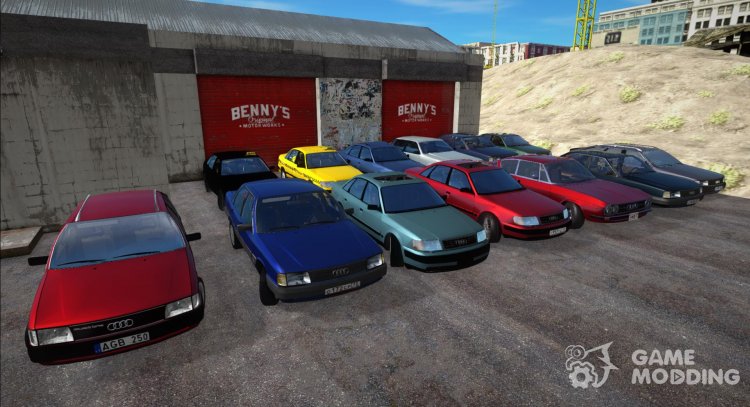 Audi 100 Car Pack (All models) for GTA San Andreas