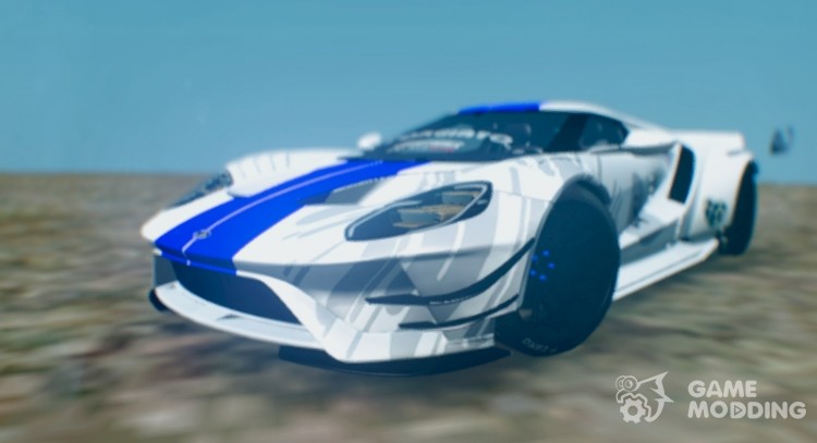 El Ford GT by The Ghost 2017 para GTA San Andreas