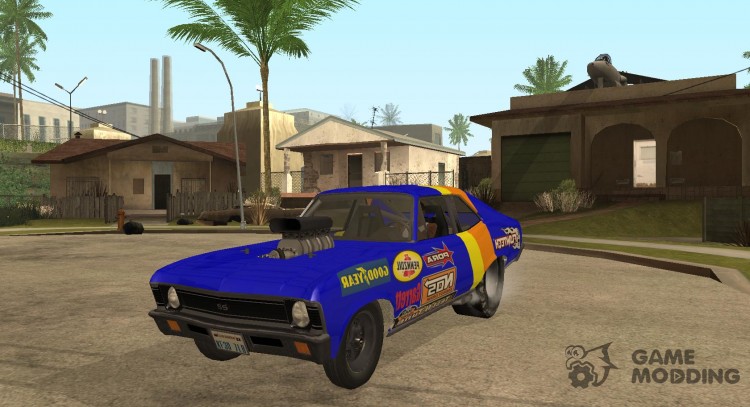 Chevy Nova NOS DRAG Beta para GTA San Andreas