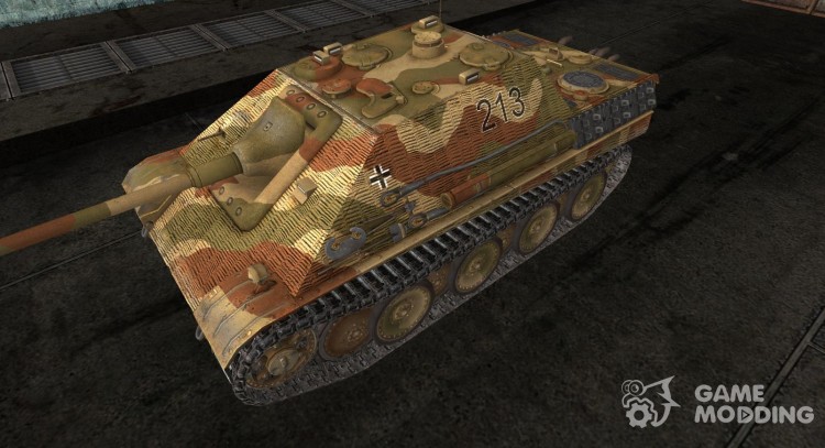 Skin for Jagdpanther for World Of Tanks