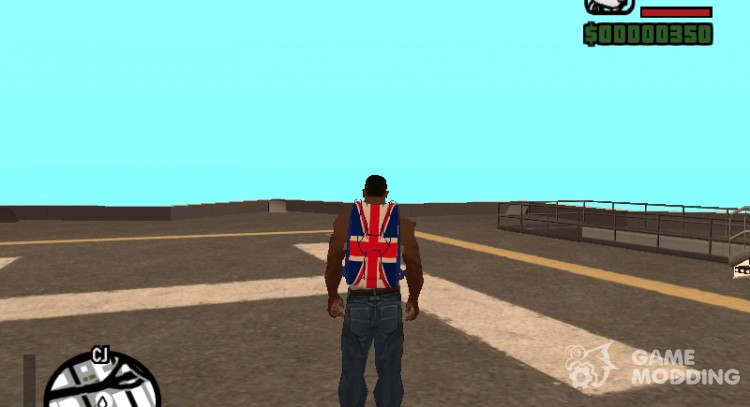 Británico paracaídas de GTA V online para GTA San Andreas