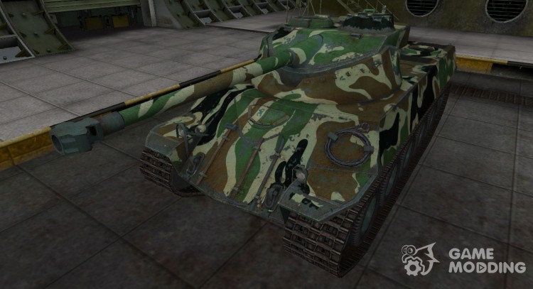 Skin with Camo Lorraine 40 t for World Of Tanks