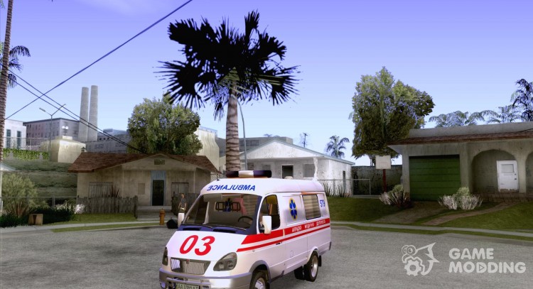 Ambulancia de gacela 2705 para GTA San Andreas