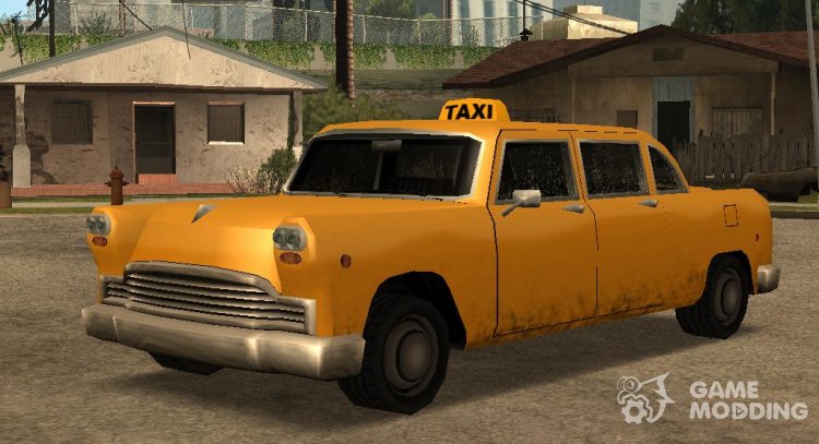 Cabbie winter для GTA San Andreas