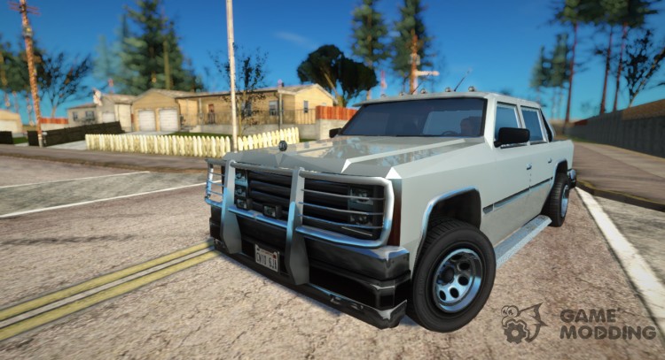 Declasse Rancher FXT (fixed reflections) para GTA San Andreas