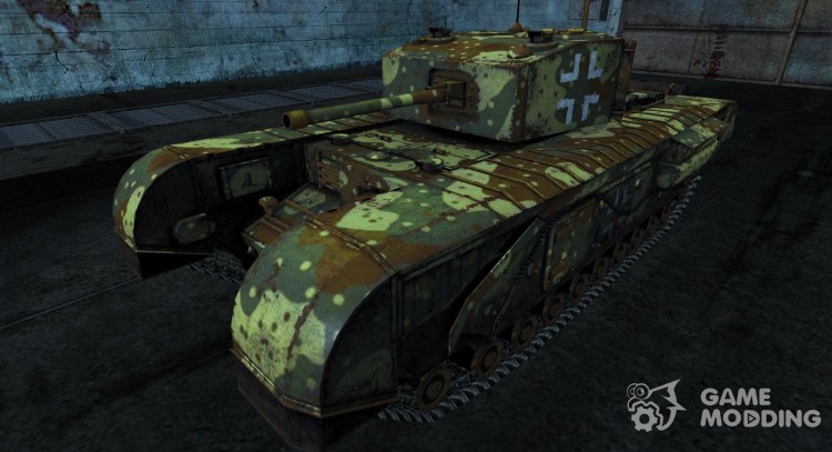 Skin for Churchill for World Of Tanks