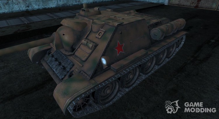 Skin for Su-85 for World Of Tanks