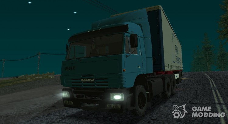 Kamaz DFDS Transport for GTA San Andreas