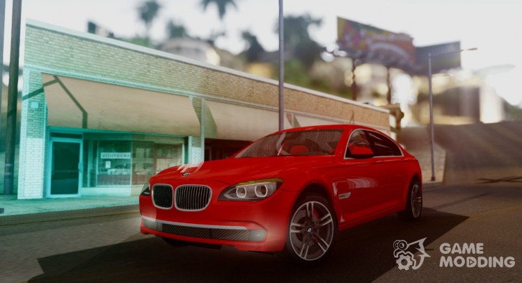 El BMW serie 7 F02 2013 para GTA San Andreas