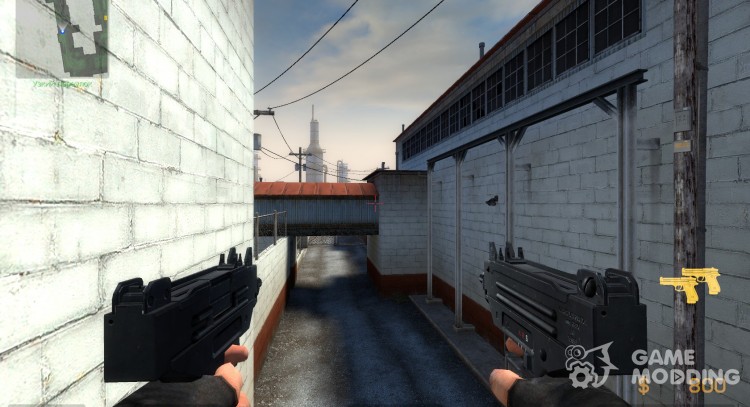 Snakes Dual Micro Uzi's for Counter-Strike Source