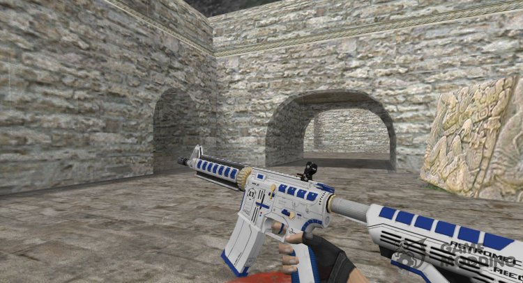 M4A4 Astromech for Counter Strike 1.6