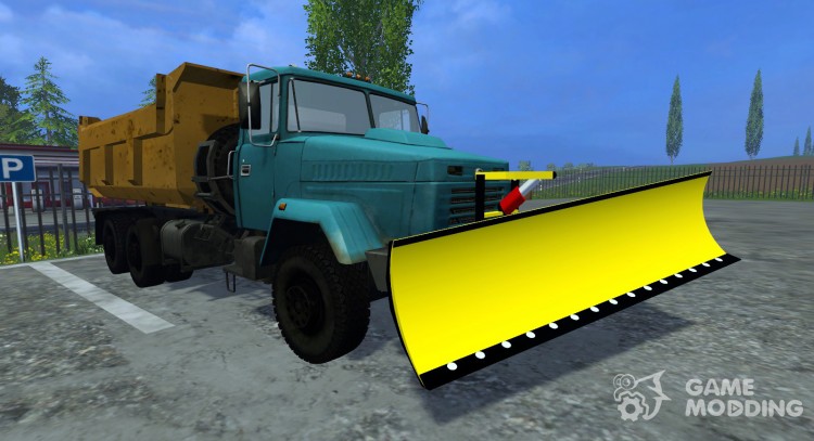 KrAZ 6510 Cnegoočistitel′ for Farming Simulator 2015