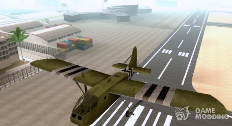 El avión de juego En la retaguardia del enemigo 2 para GTA San Andreas