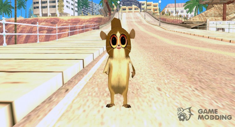 Mort from Madagascar for GTA San Andreas