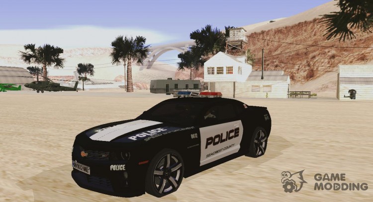Chevrolet Camaro policía para GTA San Andreas