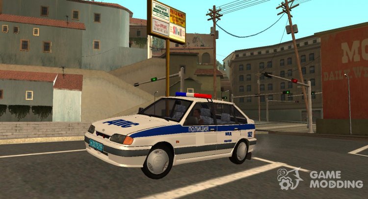 VAZ 2114 DPS (Retextur) para GTA San Andreas